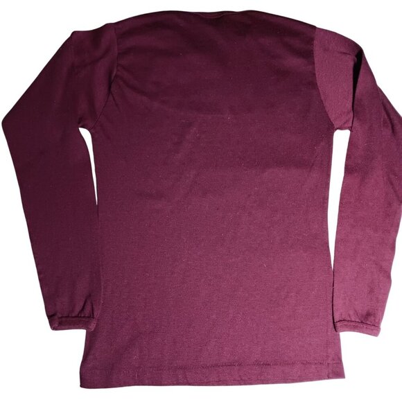 Vintage Boys Medium 12-14 1970's Kmart LS Single Stitch T-Shirt Rainbow Stripes - Picture 4 of 7